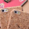 Cork Wood iPhone Case