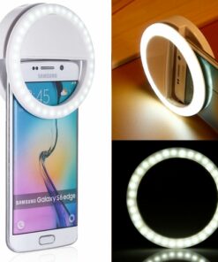 Portable Selfie Ring Clip On for Mobile Phone