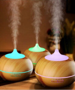 Mistyrious Essential Oil Humidifier Natural Oak Design With Easy