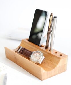 Bamboo Desktop Valet