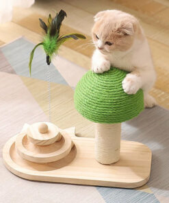 Pet Tree Scratching Post with Toy