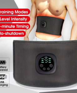 EMS Fitness Trainer Belt Waist Support Abdominal Muscle Stimulator