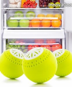 Fridge Eco Balls InnovaGoods 3 Units