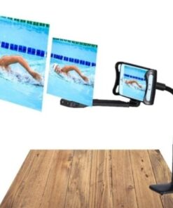 12" Mobile Phone HD Projection 3D Magnifier with Stand