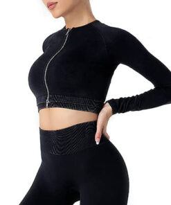 Women Workout Tracksuit Seamless 2 Piece