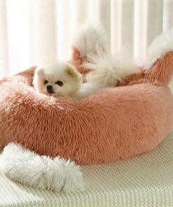 Fast Shipping Plush Pet Bed with Ears and Tail for Cats and Small Dogs
