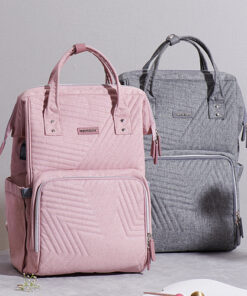 Quilted Diaper Baby Backpack