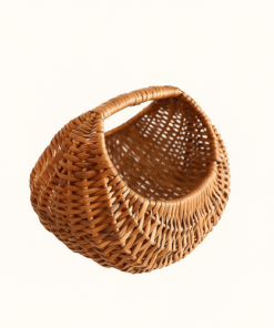 Bamboo Cane Fruit and Vegetable Basket -2 Pieces Set