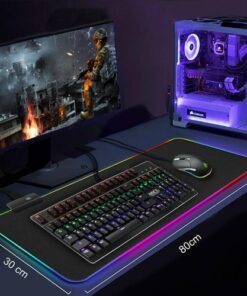 Ninja Dragons RGB Gaming 1 Touch Light Up Mouse Pad - Large Size