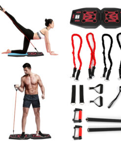9 in 1 Push Up Rack Board System Fitness Workout Train Gym Exercise
