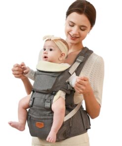 Ergonomic 3-in-1 Baby Carrier and Hipseat
