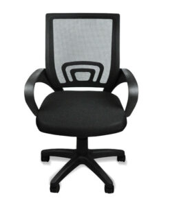 2 x Ergonomic Mesh Computer Home Office Desk Midback Task Black