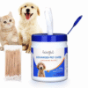 Pet Wipes with free cotton swabs