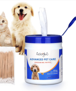 Pet Wipes with free cotton swabs